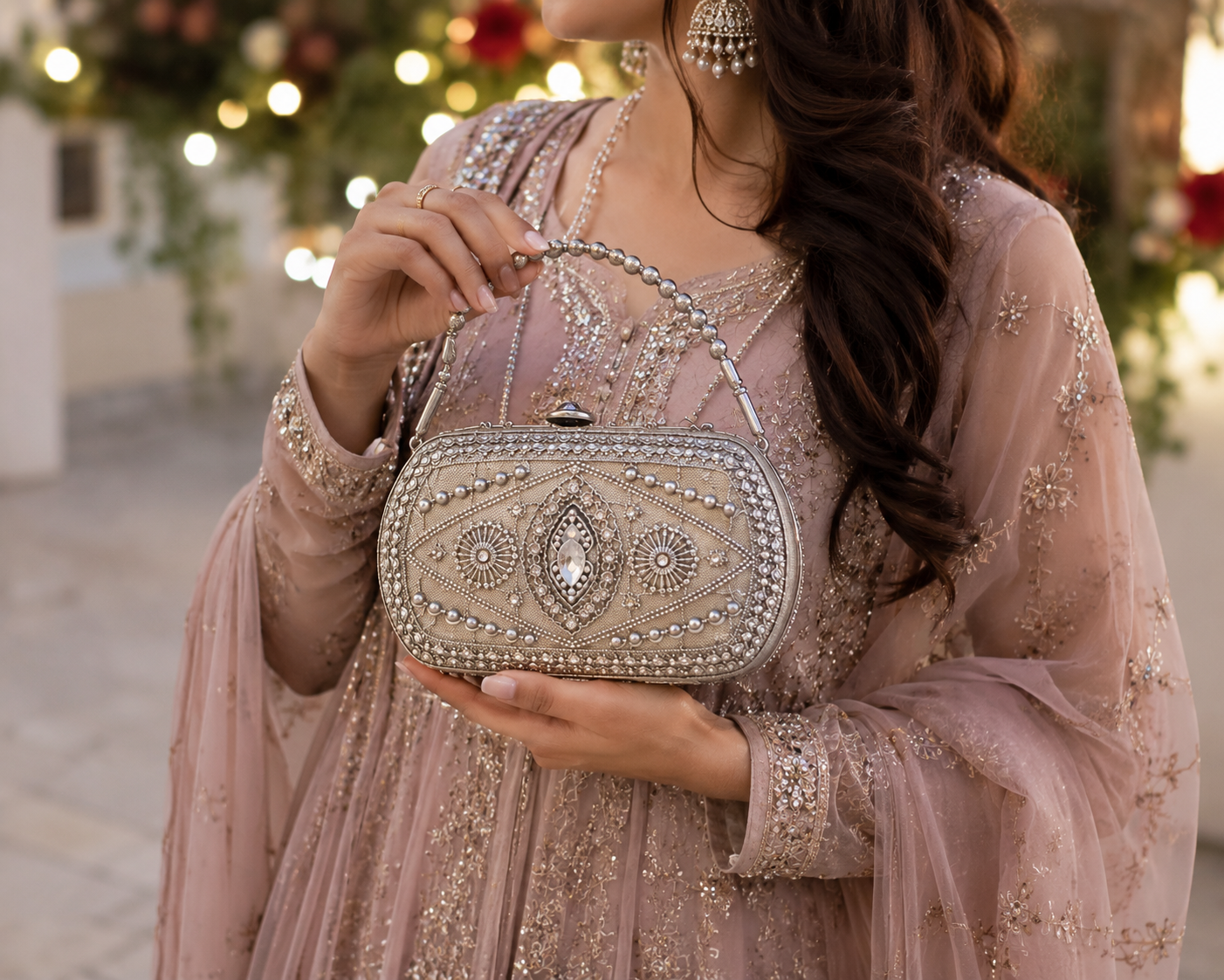 Bridal Clutch Purse