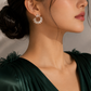 Radiant Crystal Hoop Earrings