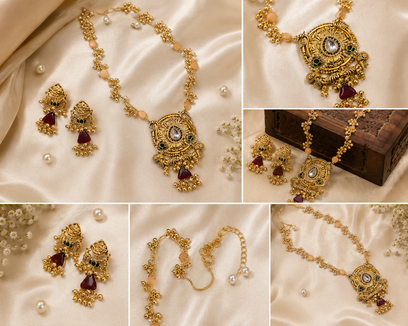 Royal Antique Rani Haar Jewellery Set