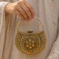 Gold Floral Bridal Potli Purse