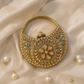 Gold Floral Bridal Potli Purse