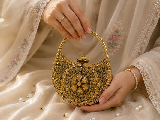 Luxury Bridal Clutch Purse