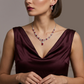 Crimson Elegance Necklace Set