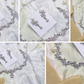 Crystal Floral Teardrop Necklace Set